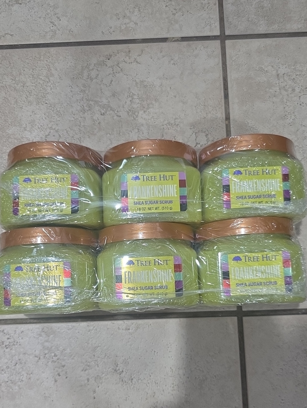 Treehut Frankenshine Shea Sugar Scrub — 6 Pack
